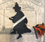 Load image into Gallery viewer, FLY BY NIGHT - Witch on Broom
