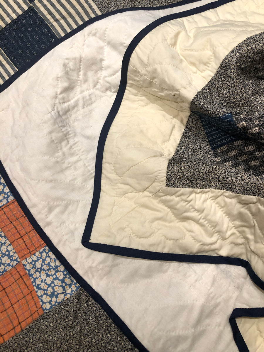 Antique Patchwork Calico Quilt – Wendy Addison Studio