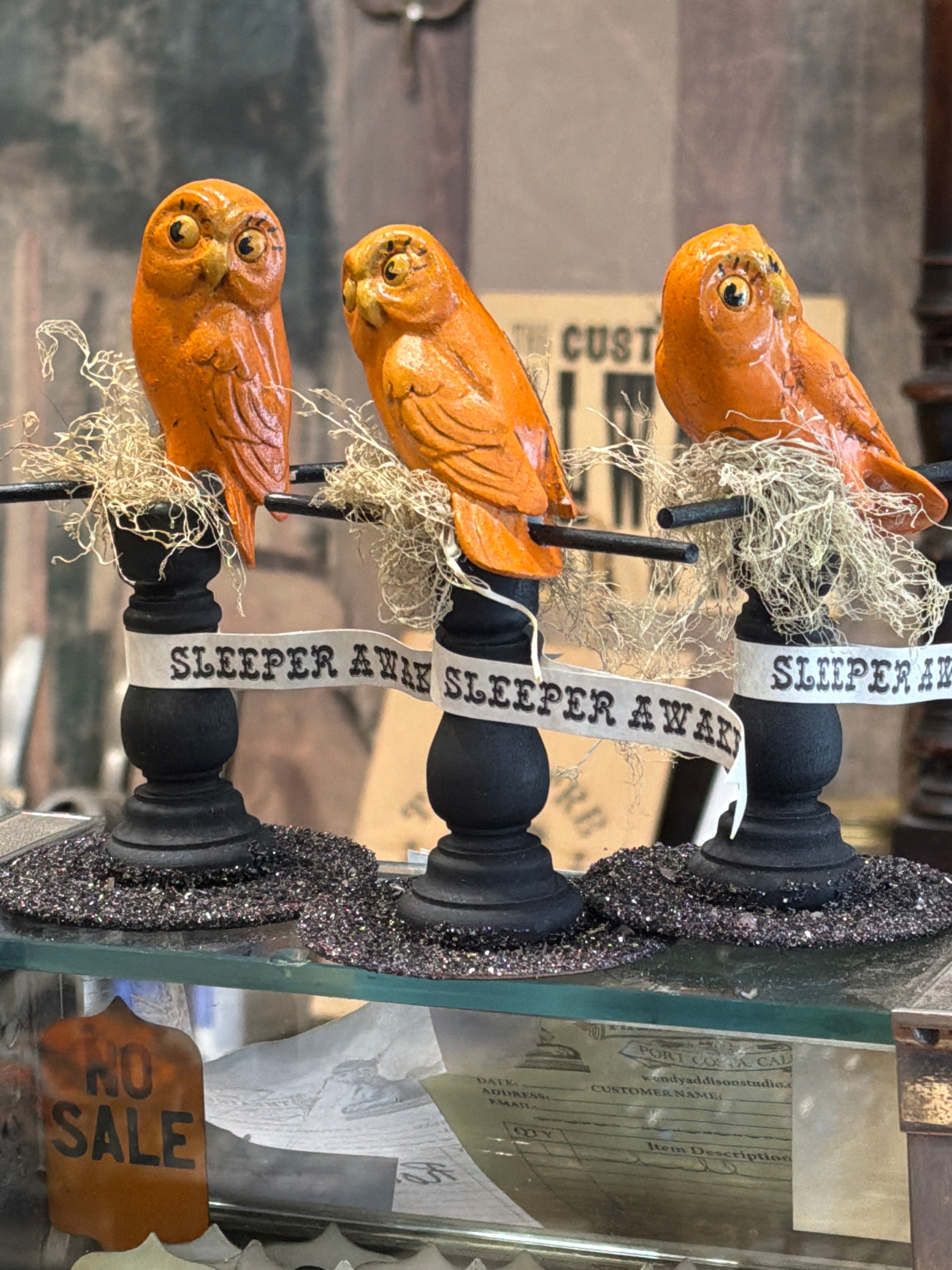 Night Owl on Perch – Wendy Addison Studio