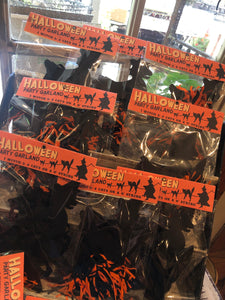 Die-Cut Witch and Cat Garland