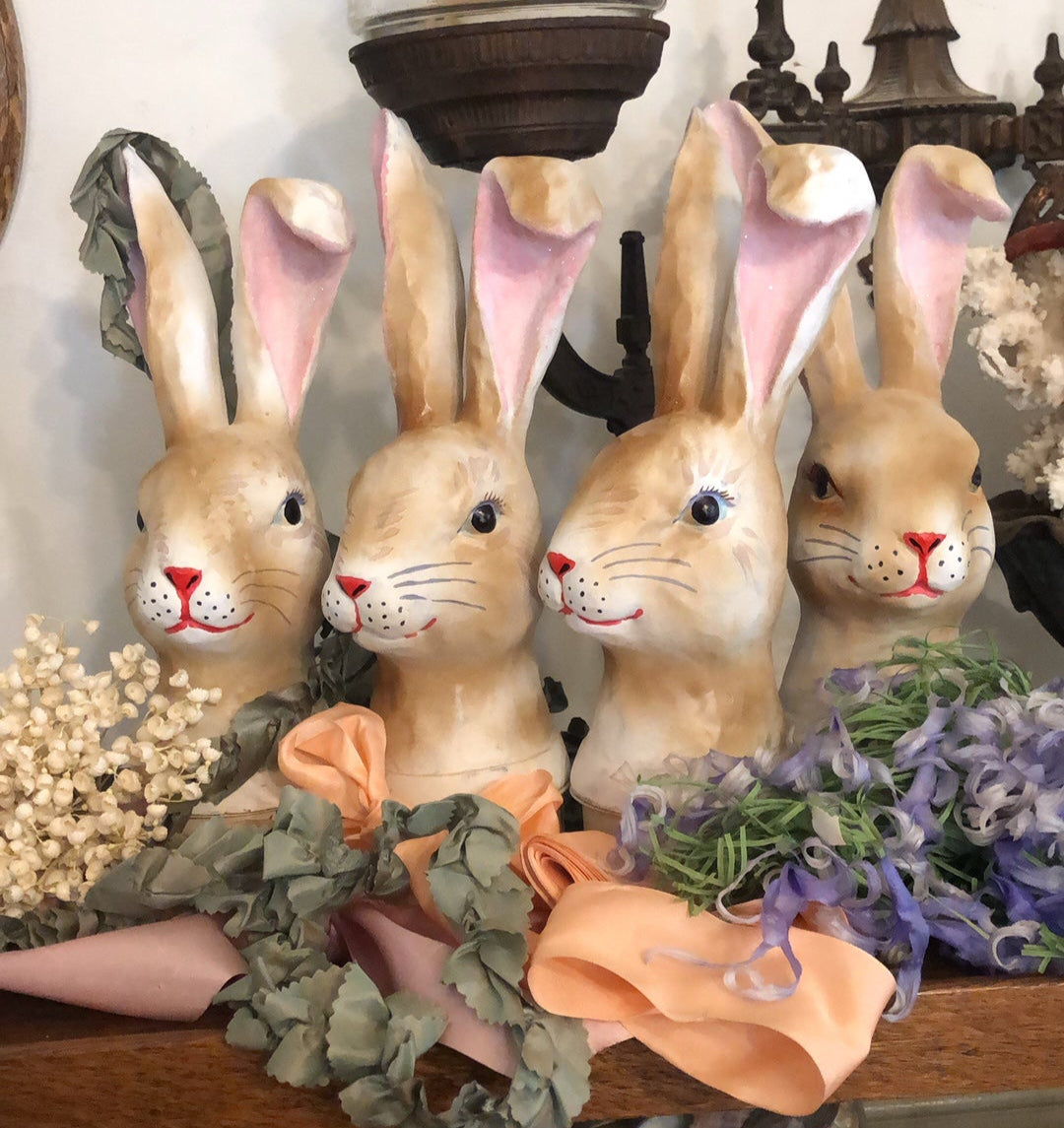 Hand-Painted Rabbit Centerpiece – Wendy Addison Studio