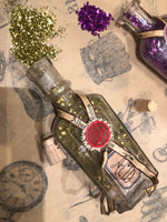 Load image into Gallery viewer, Vintage Glass Glitter in Antique Bottles
