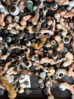 Load image into Gallery viewer, Antique Blown Glass Doll Eyes
