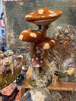 Load image into Gallery viewer, Large Velvet Mushroom Group

