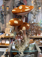 Load image into Gallery viewer, Large Velvet Mushroom Group
