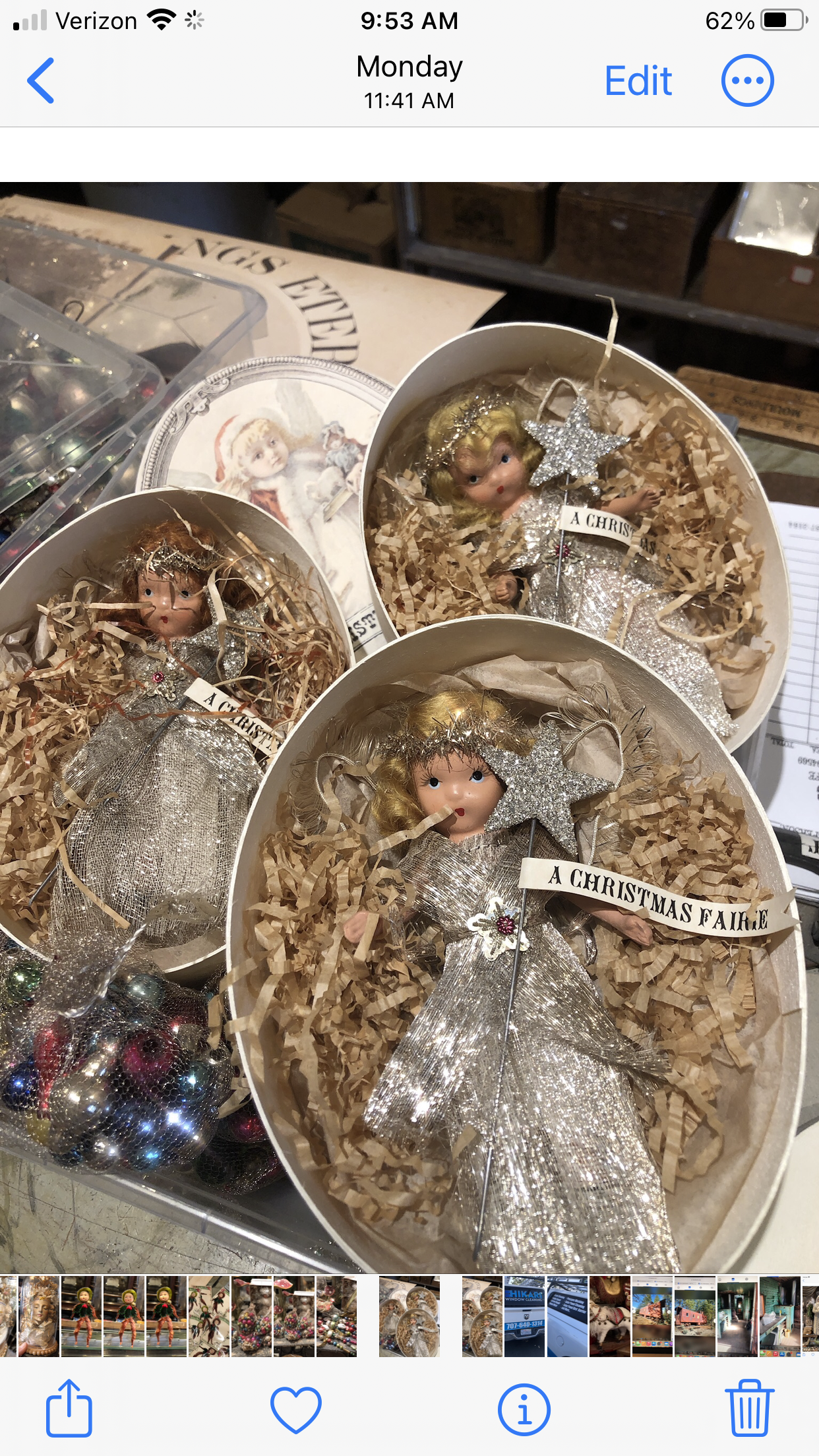 Christmas Fairy in Box