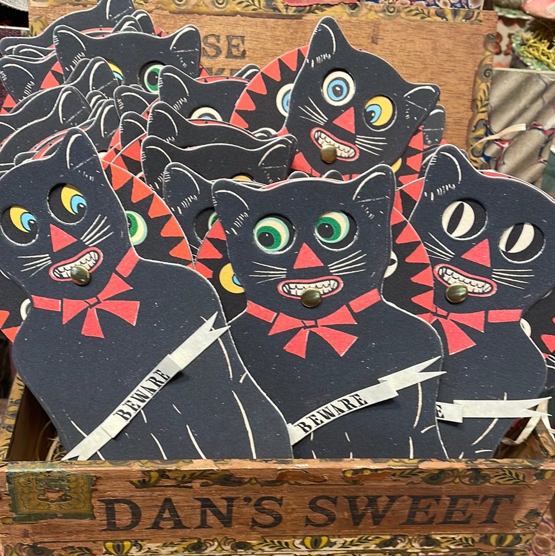 Animated Cat and Pumpkin Paper Toys!