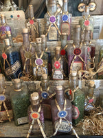 Load image into Gallery viewer, Vintage Glass Glitter in Antique Bottles
