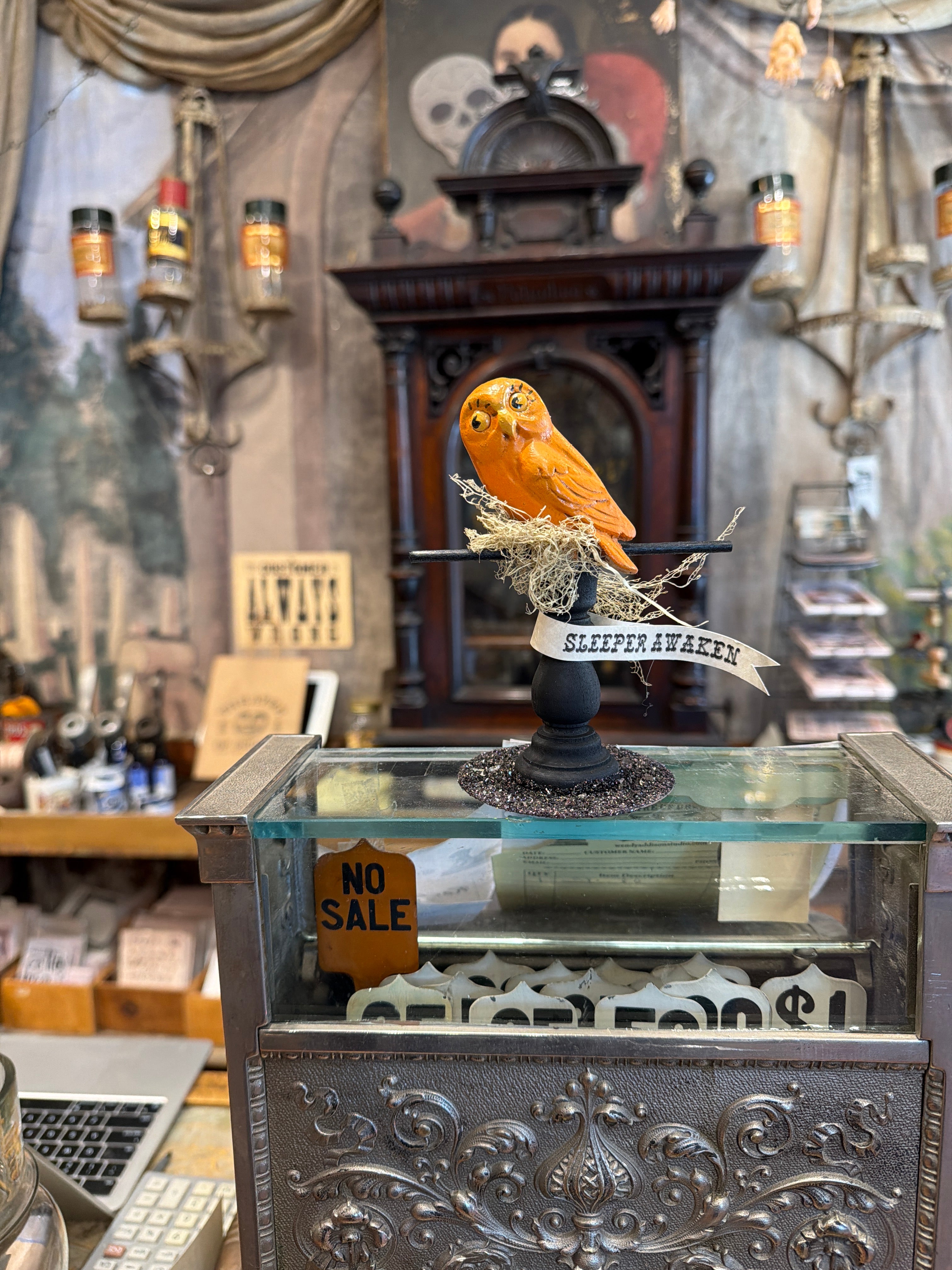 Night Owl on Perch – Wendy Addison Studio