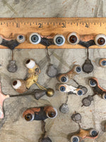 Load image into Gallery viewer, Antique Blown Glass Doll Eyes
