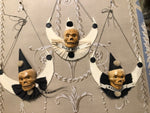Load image into Gallery viewer, Masquerade Skulls on a White Moon

