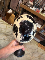 Load image into Gallery viewer, Hand Painted Ostrich Egg
