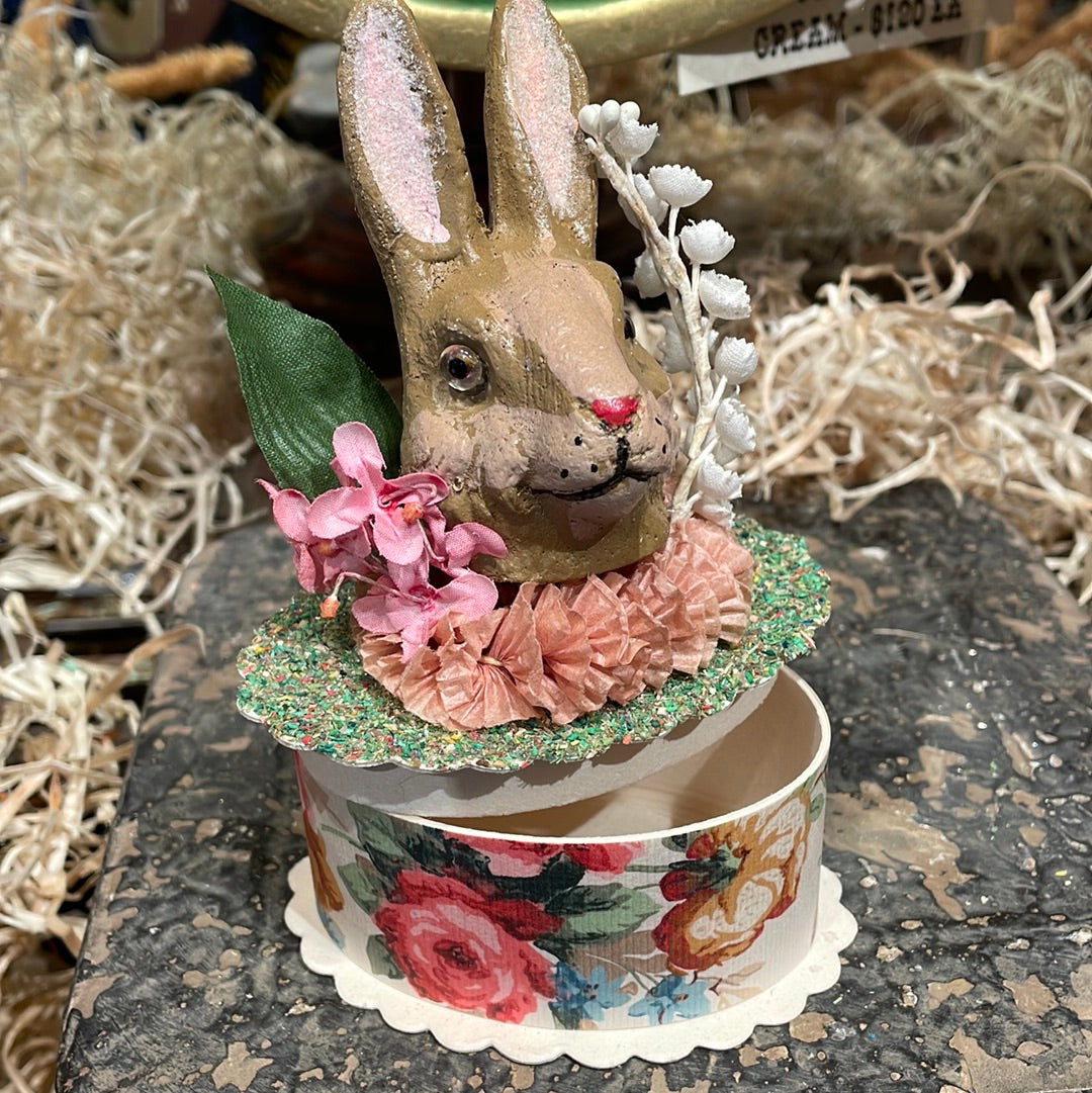 Antique Bunny Box