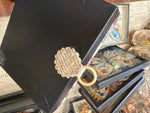 Load image into Gallery viewer, Tinsel Butterfly Specimen under Glass
