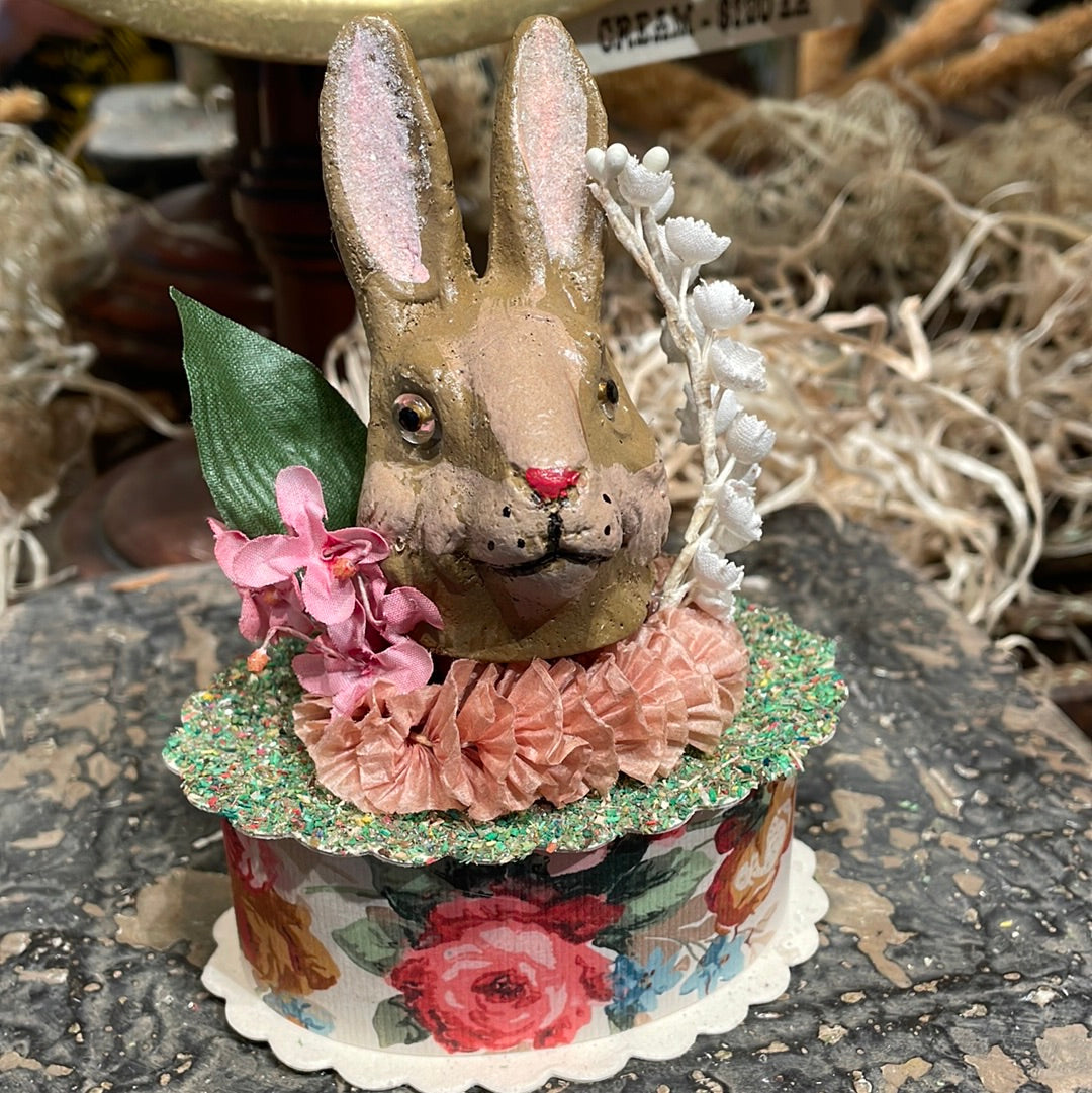 Antique Bunny Box