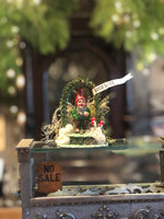 Load image into Gallery viewer, Antique German Miniature Gnome Ornament
