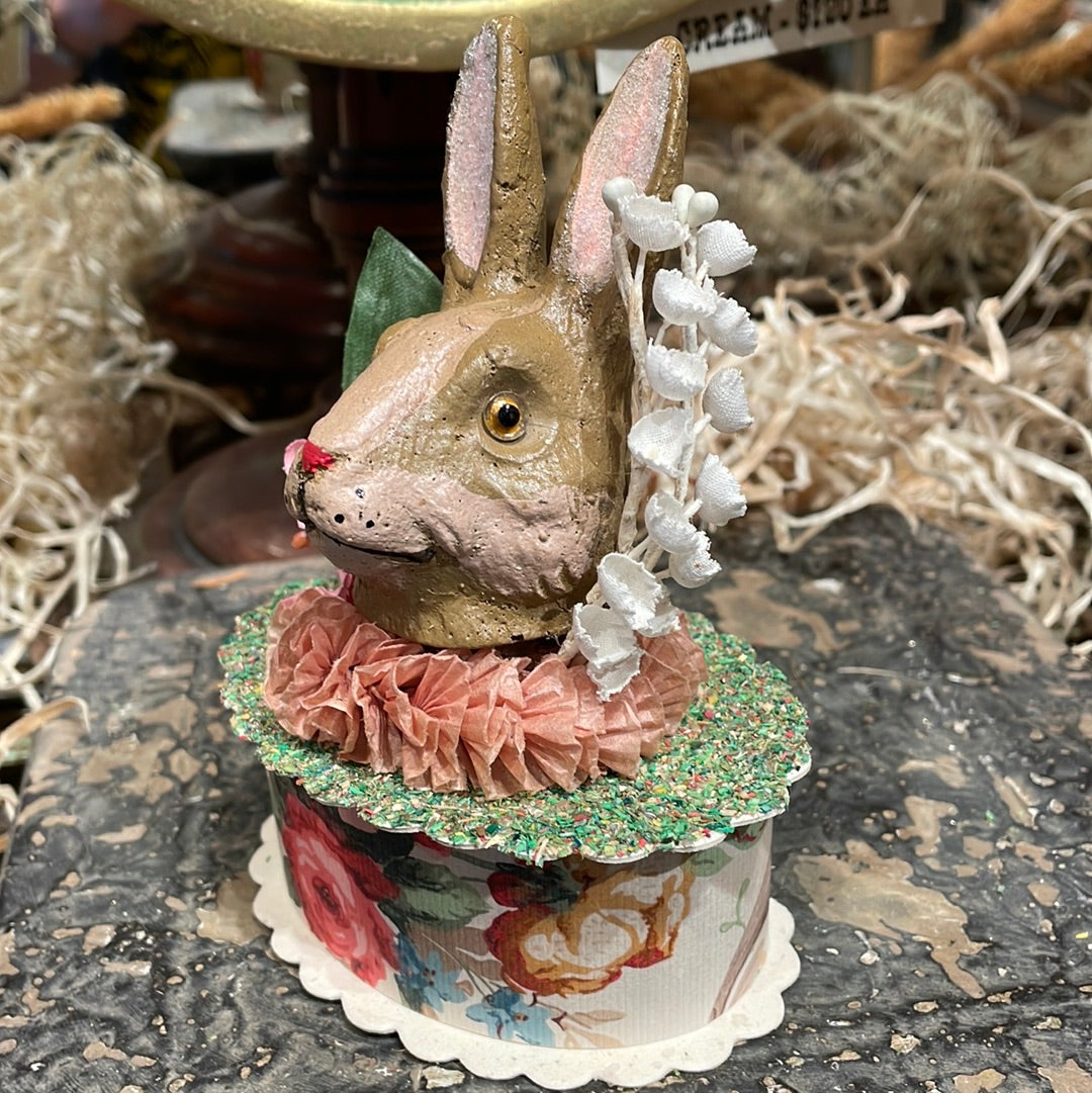 Antique Bunny Box