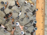 Load image into Gallery viewer, Antique Blown Glass Doll Eyes
