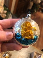 Load image into Gallery viewer, Antique blown glass Cherubs
