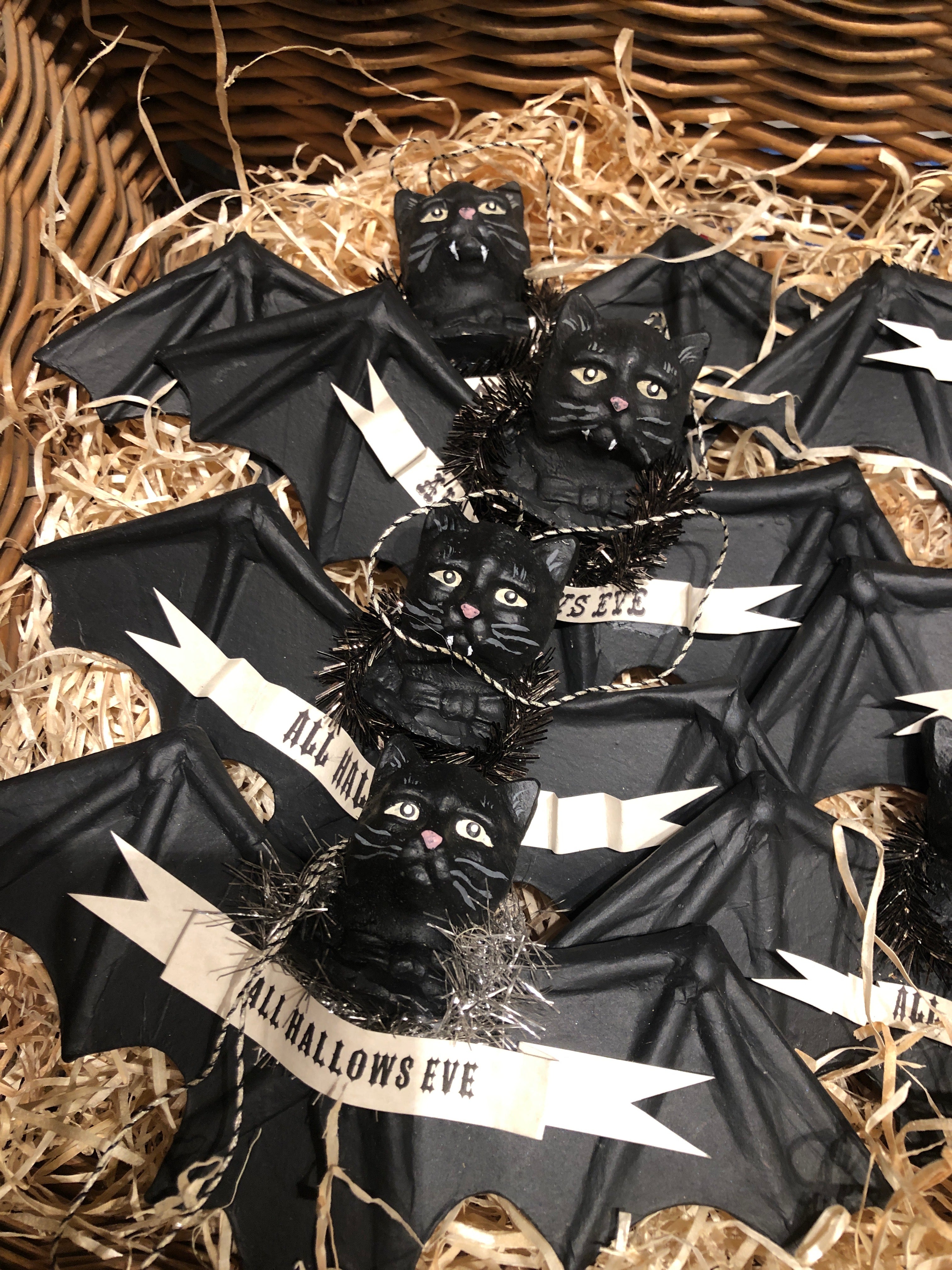 Cat-Bat Ornament