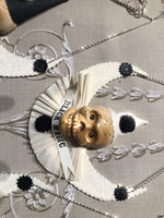 Load image into Gallery viewer, Masquerade Skulls on a White Moon
