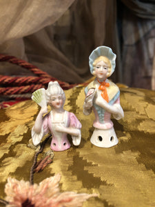 Antique Porcelain French Coquettes