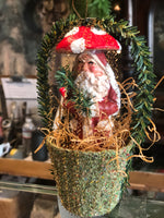 Load image into Gallery viewer, Authentic Belsnickel Santa In Basket
