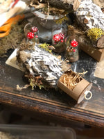 Load image into Gallery viewer, Faux Bois Woodland Treat Container
