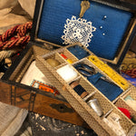 Load image into Gallery viewer, Charming Small Sewing Box
