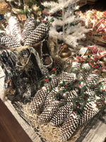 Load image into Gallery viewer, Old Fashioned Pinecone Ornaments
