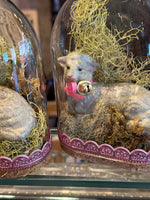 Load image into Gallery viewer, Lamb under Oval Dome
