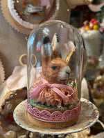 Load image into Gallery viewer, Tiny Bunny in Round Dome
