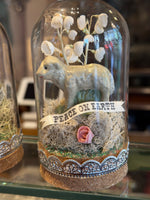 Load image into Gallery viewer, Baby Lamb in Glass Dome
