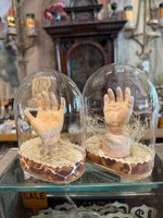 Load image into Gallery viewer, Spooky Antique Hand in Oval Dome
