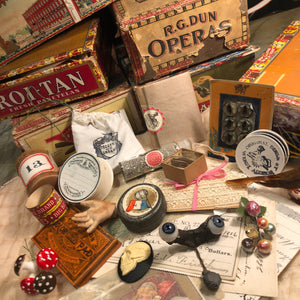 Cabinet of Curiosity Cigar Boxes