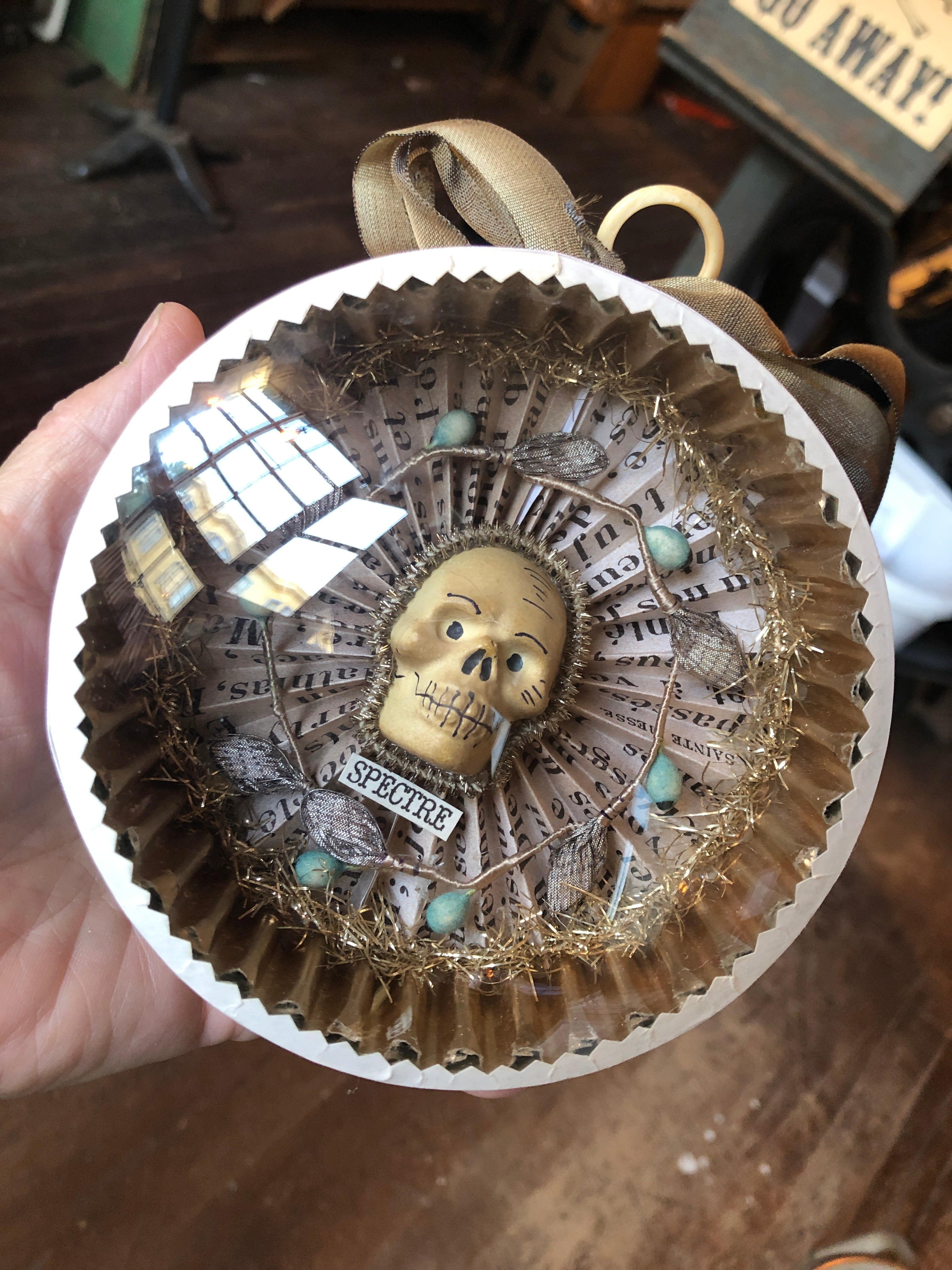 Marvelous Halloween Reliquary Vignettes