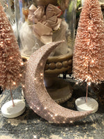 Load image into Gallery viewer, Silver Pink &amp; White Glitter Stars and Moon!
