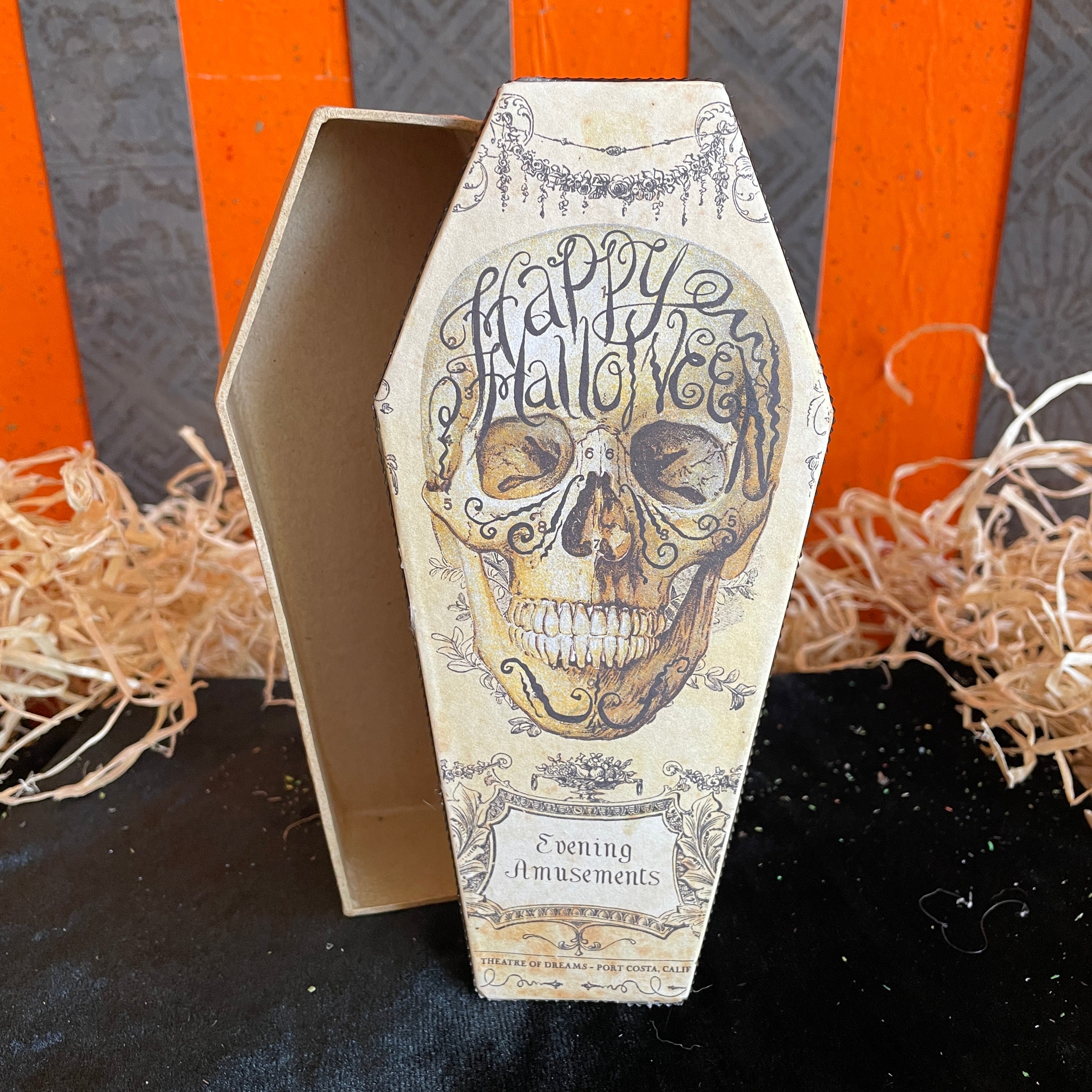 Nesting Coffin Treat Boxes - Set of Three