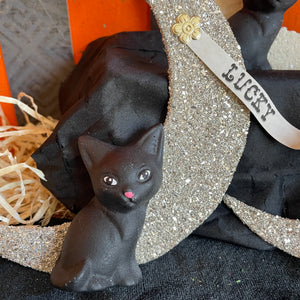 Halloween Moon Kittens
