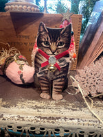 Load image into Gallery viewer, Fold-Out Christmas Kitten

