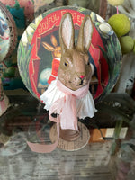 Load image into Gallery viewer, Brown Bunny on a Pedestal
