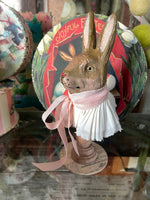 Load image into Gallery viewer, Brown Bunny on a Pedestal
