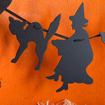 Load image into Gallery viewer, Die-Cut Witch and Cat Garland
