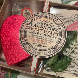 Vintage Sweet Heart Gift Box Kit