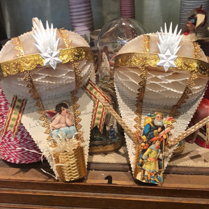 Antique Hot Air Balloon Ornaments