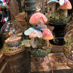 Load image into Gallery viewer, Glittery Spring Mushroom and Butterfly Display
