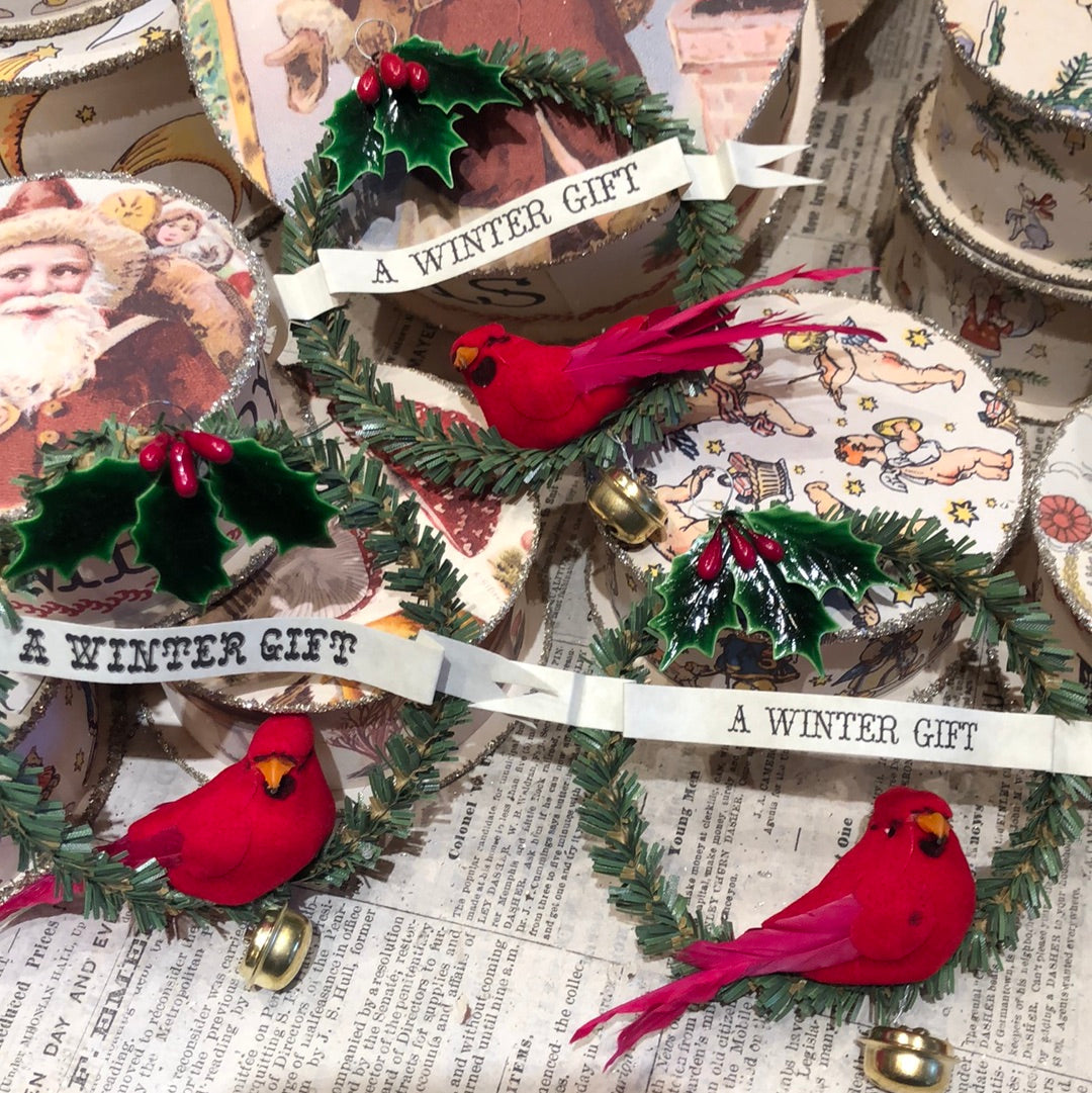 Cardinal Ornament