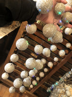 Load image into Gallery viewer, Glittering Ball Garland &amp; Gilded Tassels
