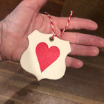 Load image into Gallery viewer, Letterpress Valentine Gift Tags and Muslin Bag
