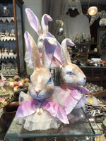 Load image into Gallery viewer, Hand-Painted Rabbit Centerpiece
